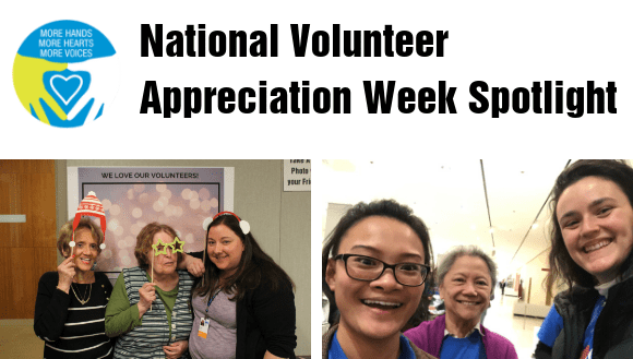 National Volunteer Appreciation Week Spotlight Banner Image